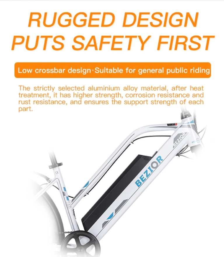 Érdekes elektromos bringa jelent meg Bezior M2 Pro néven 11