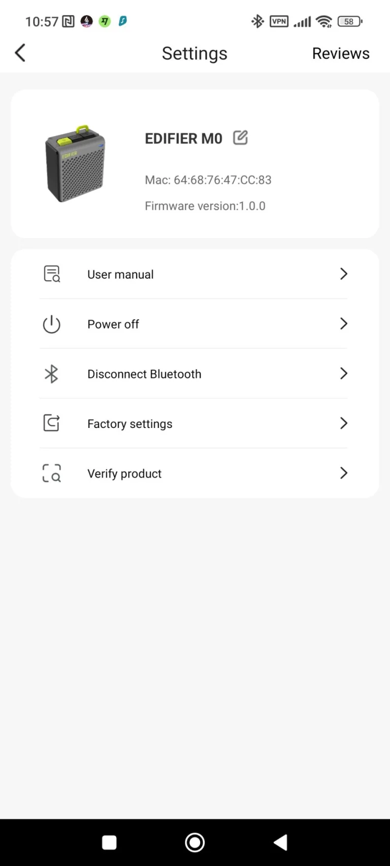 Edifier M0 hangszóró teszt 17