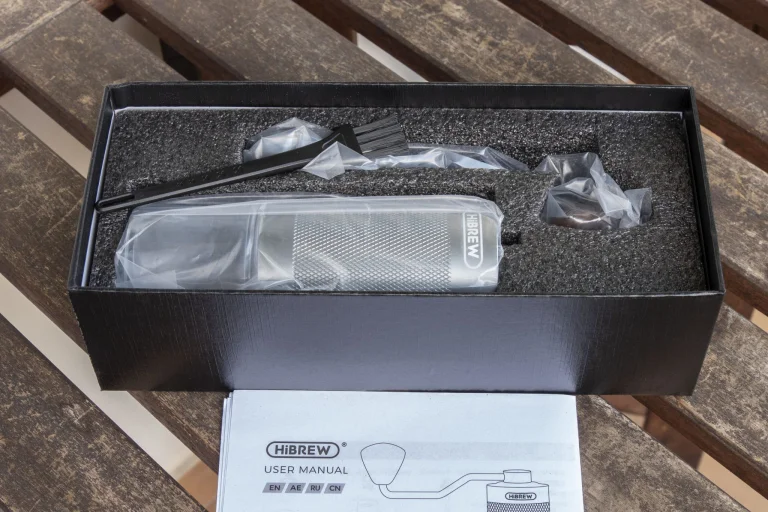 Hibrew G4 kávéőrlő teszt 4