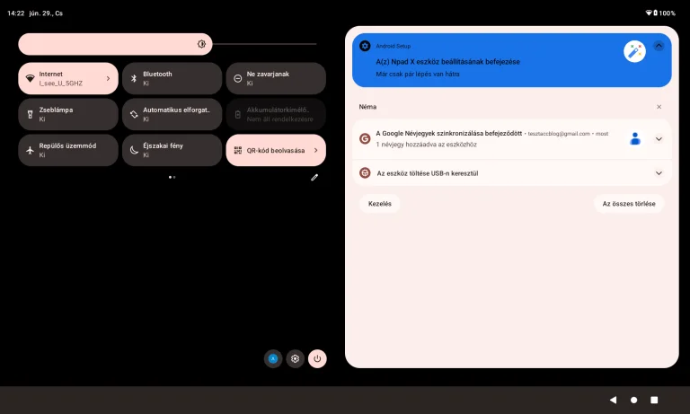N-One Npad X tablet teszt 13