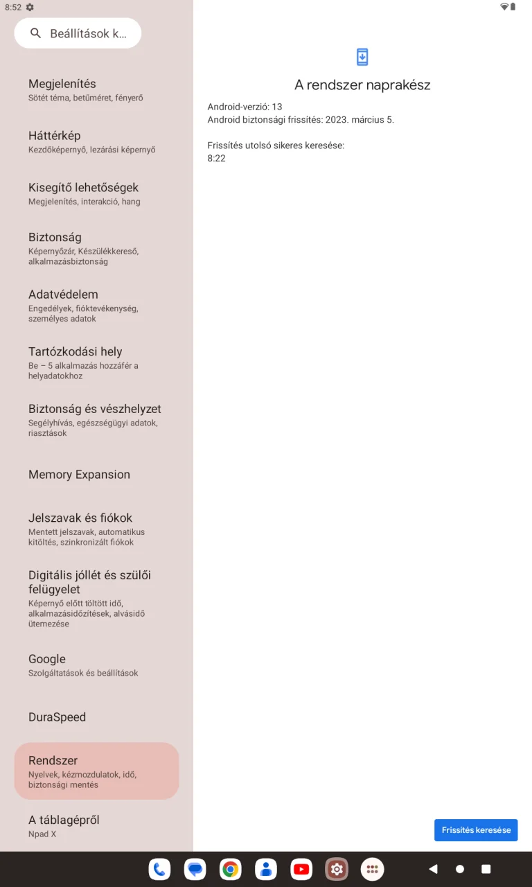 N-One Npad X tablet teszt 25