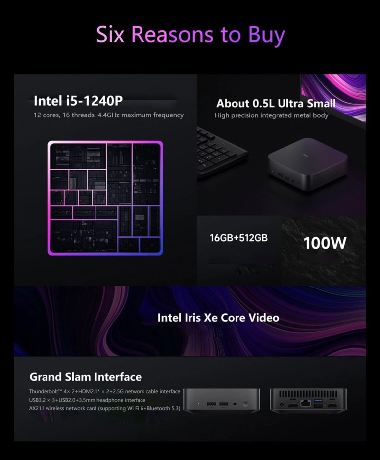A Xiaomi mini PC-t villantott 5