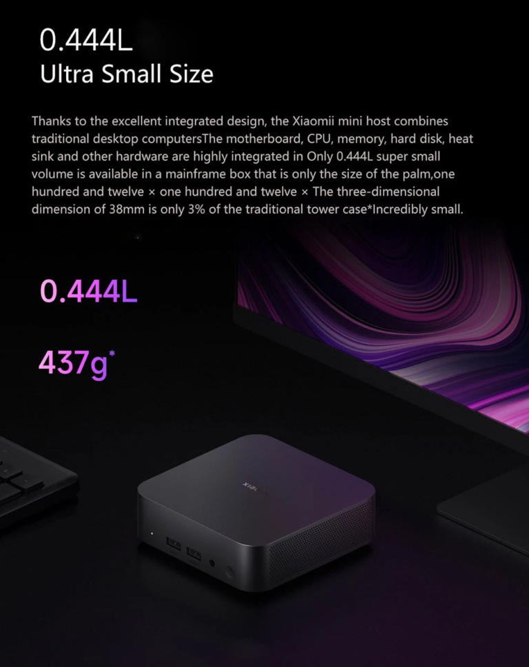 A Xiaomi mini PC-t villantott 6