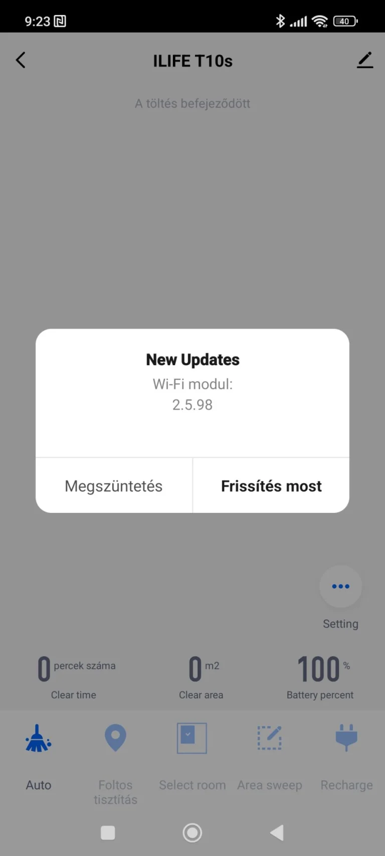 iLife T10S önürítős robotporszívó teszt 37