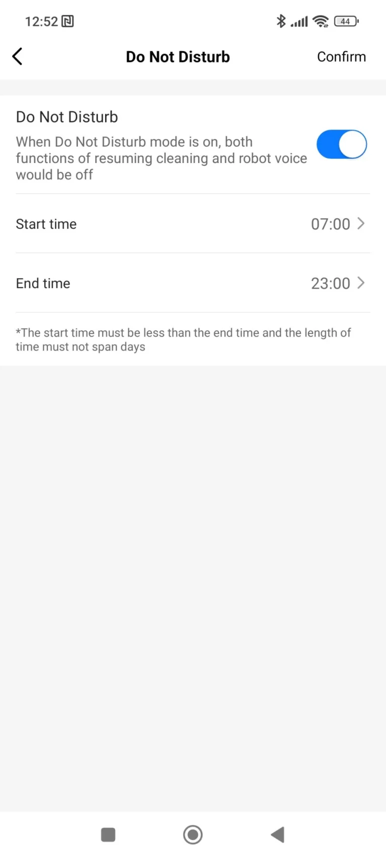 Proscenic Floobot X1 önürítős robotporszívó teszt 26