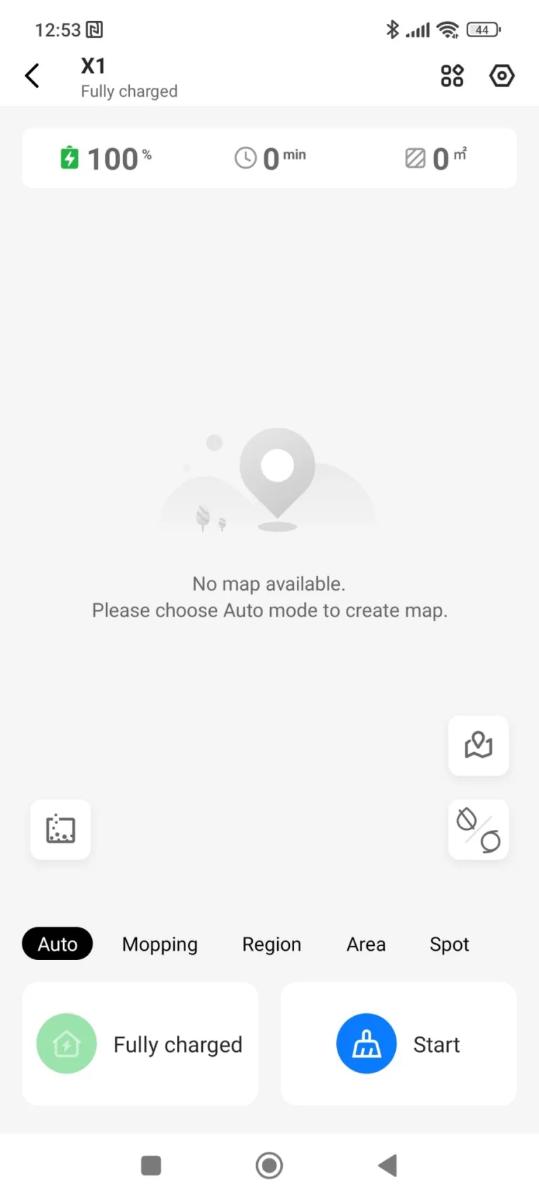 Proscenic Floobot X1 önürítős robotporszívó teszt 33