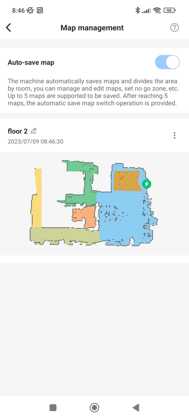 Proscenic Floobot X1 önürítős robotporszívó teszt 39