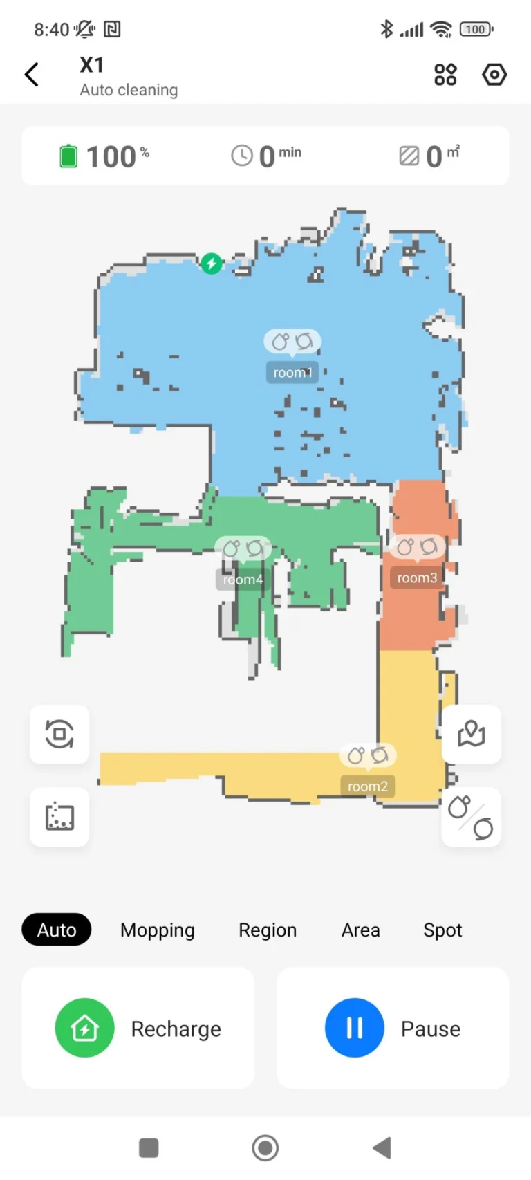 Proscenic Floobot X1 önürítős robotporszívó teszt 43