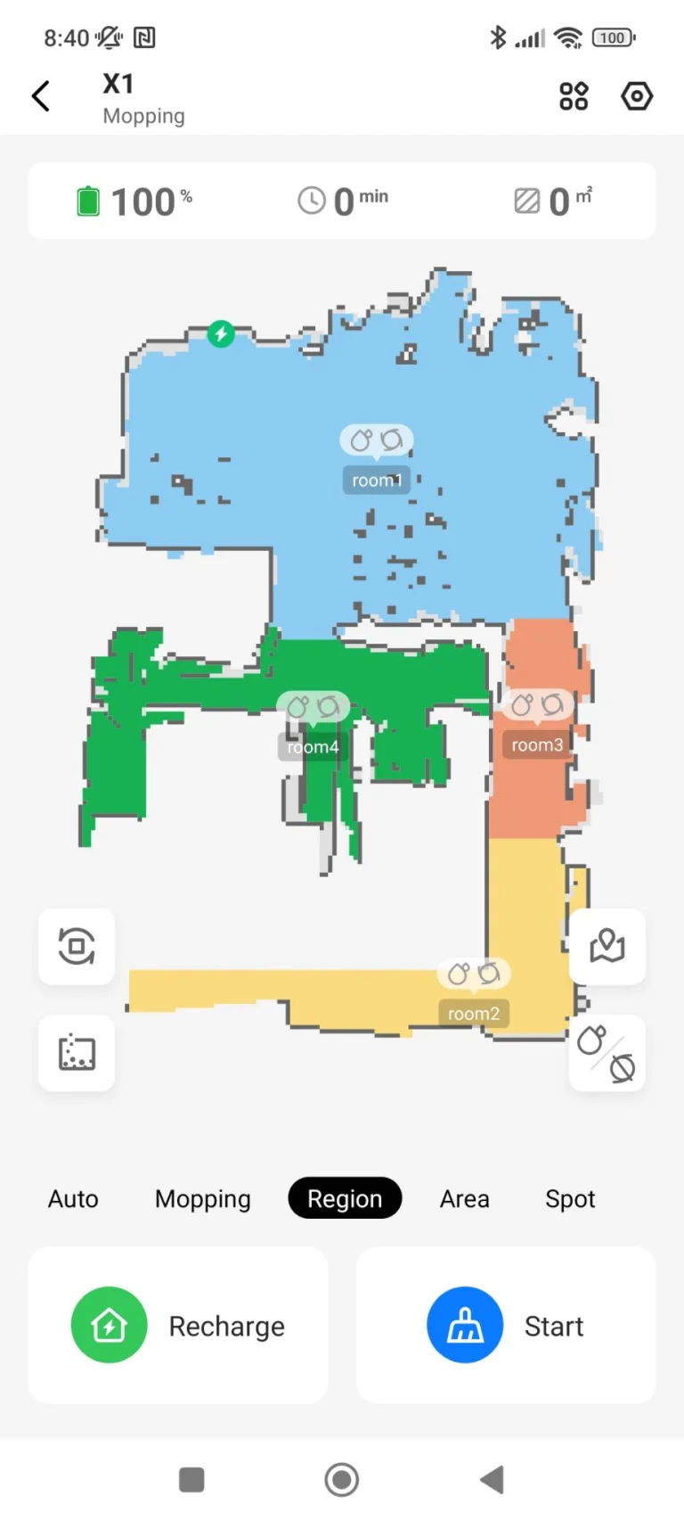 Proscenic Floobot X1 önürítős robotporszívó teszt 45