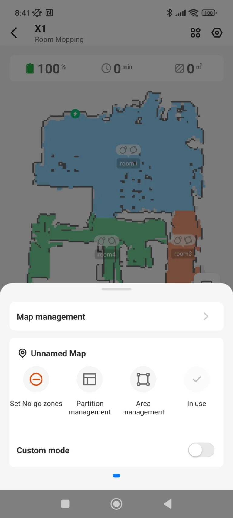 Proscenic Floobot X1 önürítős robotporszívó teszt 46