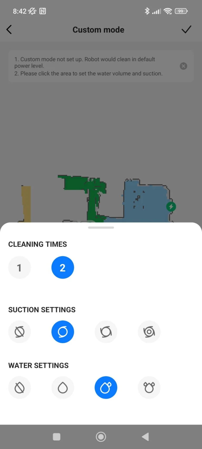 Proscenic Floobot X1 önürítős robotporszívó teszt 48