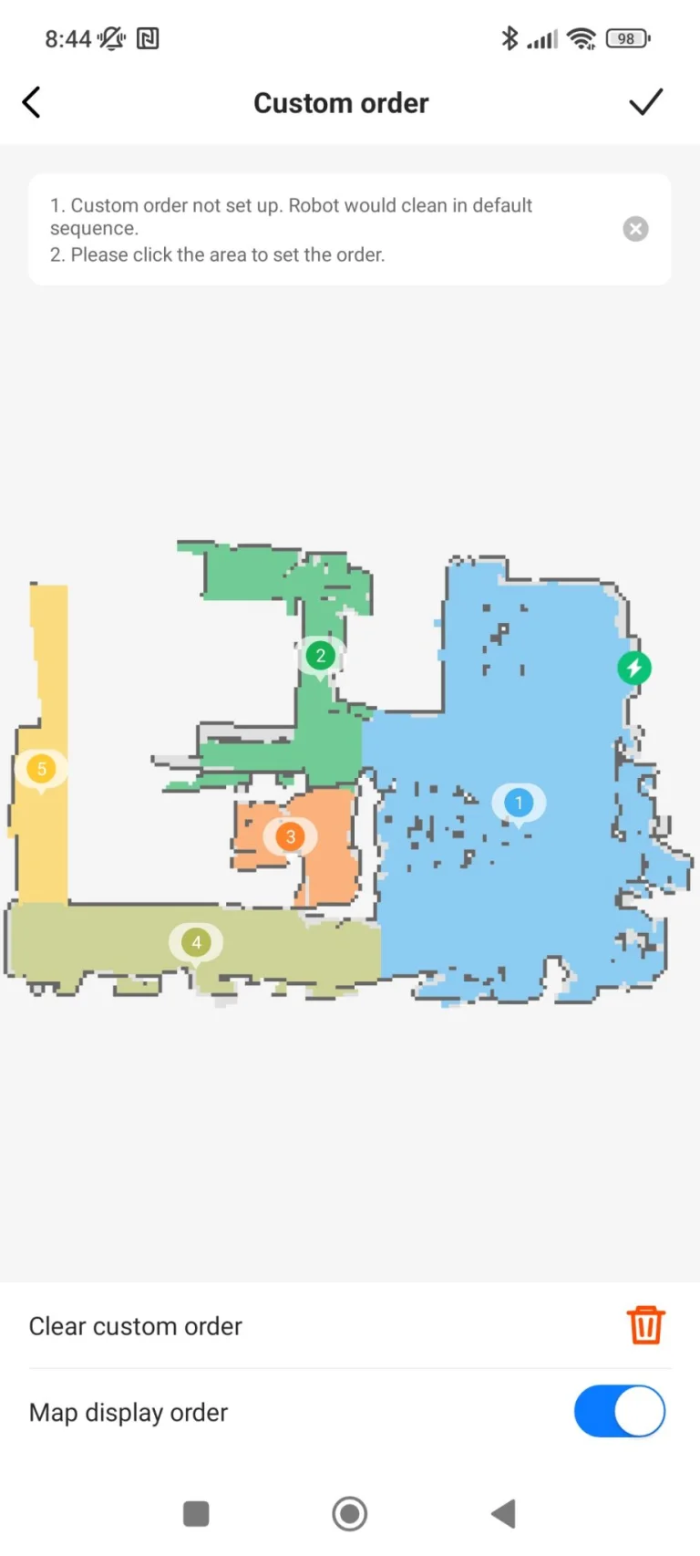 Proscenic Floobot X1 önürítős robotporszívó teszt 49