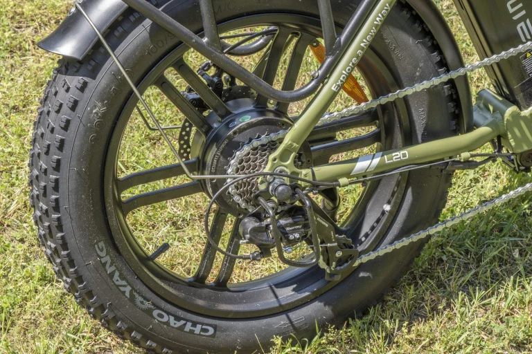 Engwe L20 elektromos kerékpár teszt 12