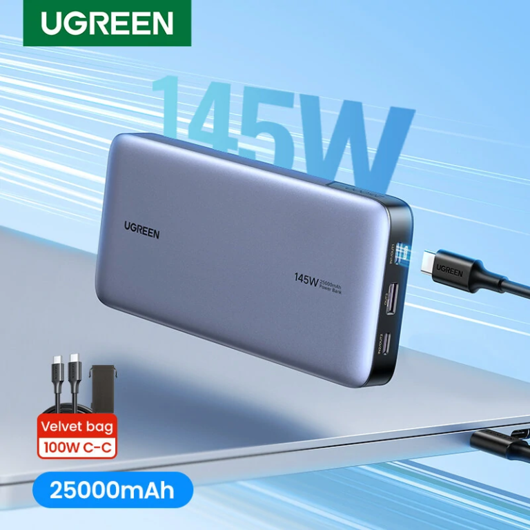 Akciós a 145 wattos Ugreen PB205 power bank 2