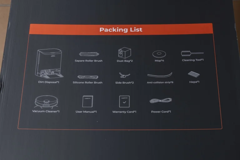 Uwant U200 önürítős robotporszívó teszt 20