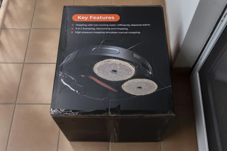 Uwant U200 önürítős robotporszívó teszt 21