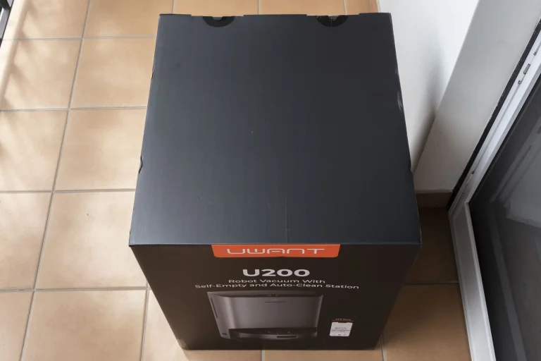 Uwant U200 önürítős robotporszívó teszt 22