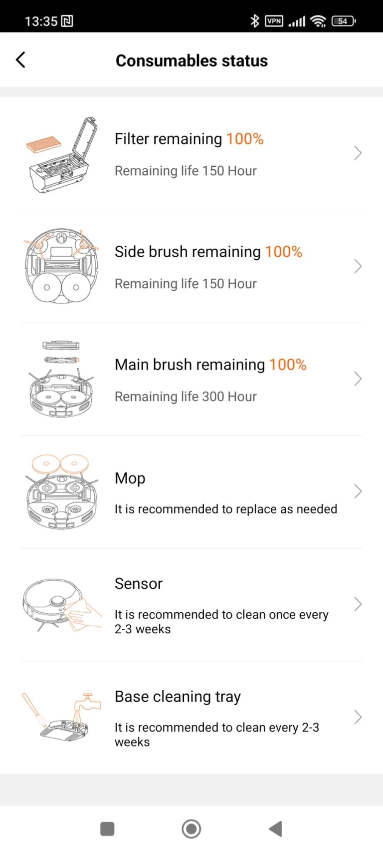 Uwant U200 önürítős robotporszívó teszt 27