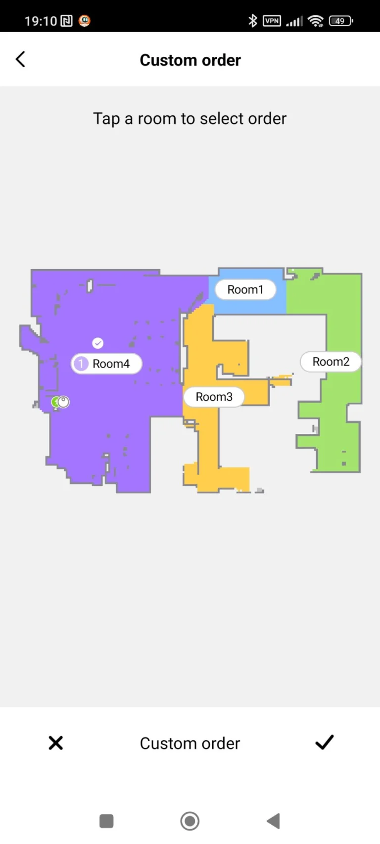 Uwant U200 önürítős robotporszívó teszt 34