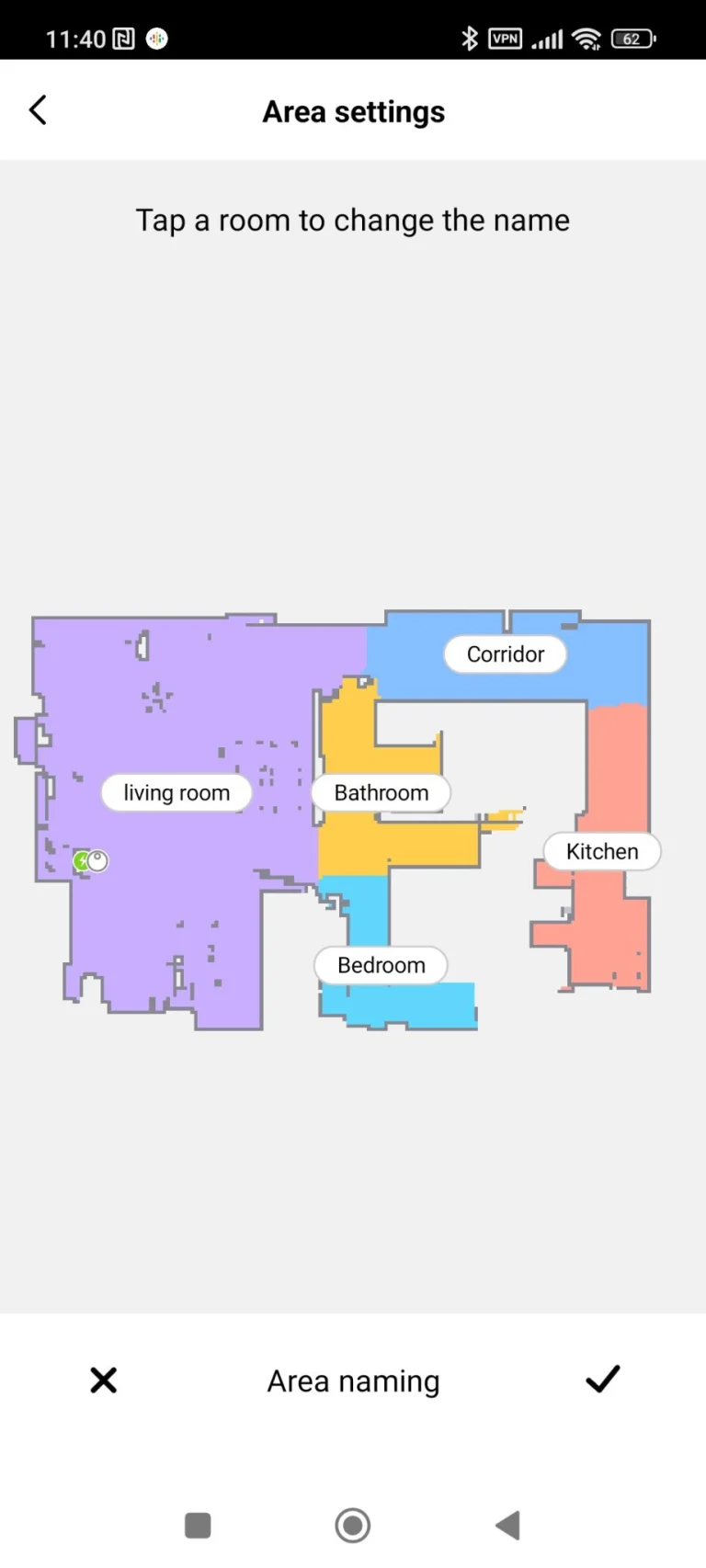 Uwant U200 önürítős robotporszívó teszt 33