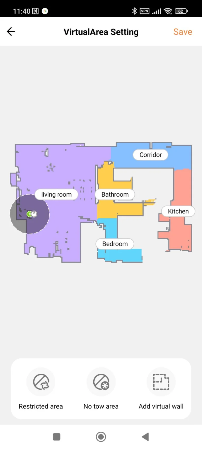 Uwant U200 önürítős robotporszívó teszt 35