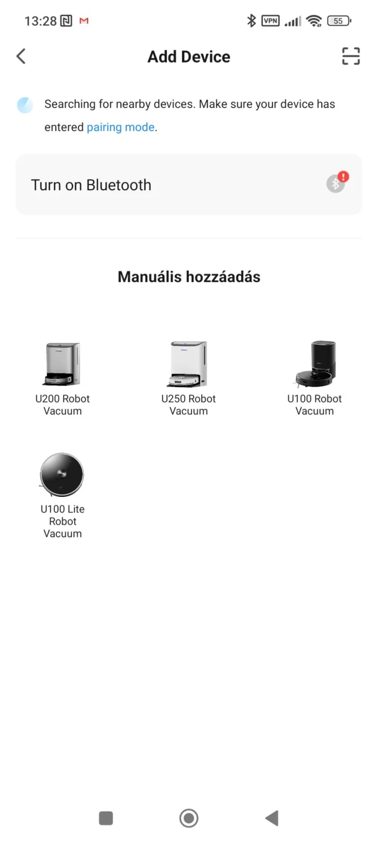 Uwant U200 önürítős robotporszívó teszt 46