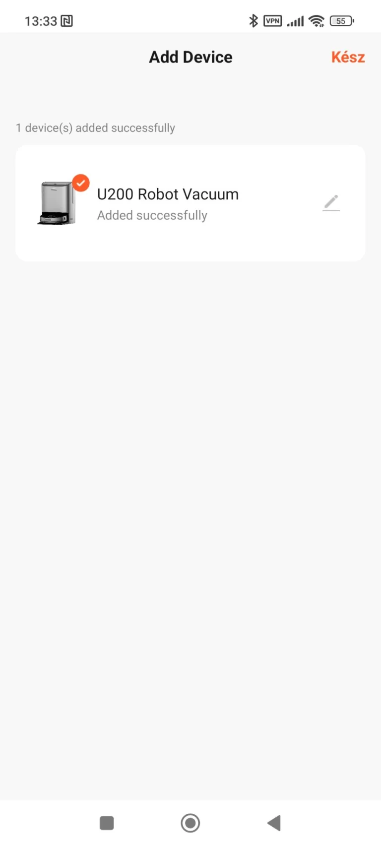 Uwant U200 önürítős robotporszívó teszt 47