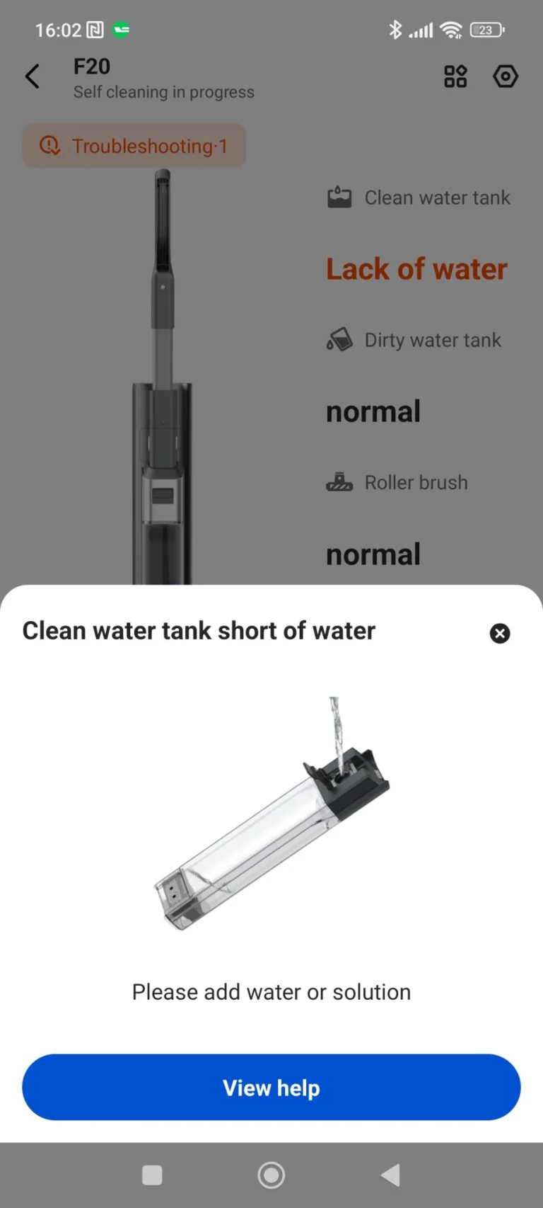 Proscenic WashVac F20 2 az 1-ben takarítógép teszt 19