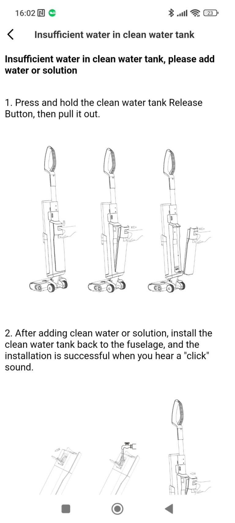 Proscenic WashVac F20 2 az 1-ben takarítógép teszt 22