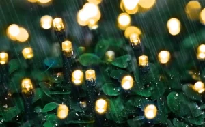 Kültéri hangulatvilágítás napelemmel