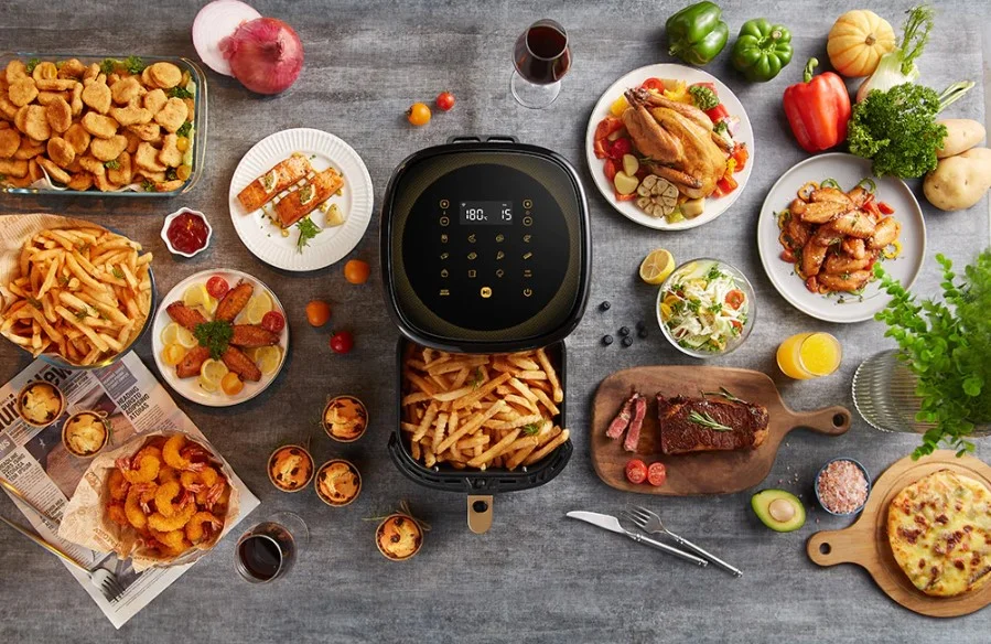 30 000 forint alatt vihető az Ultenic K10-E air fryer 1