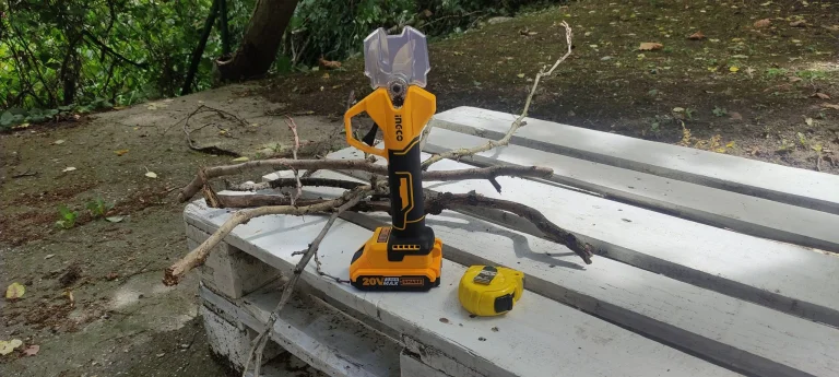 Ingco elektromos metszőolló teszt 11