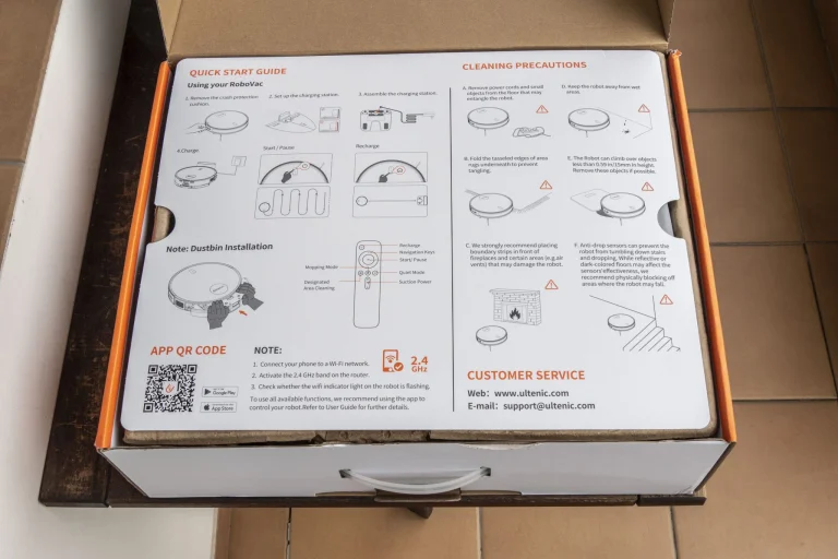 Ultenic D6S robotporszívó teszt 3