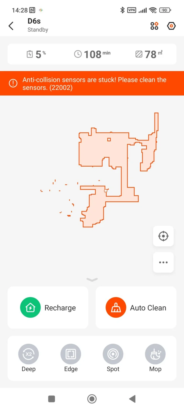 Ultenic D6S robotporszívó teszt 14