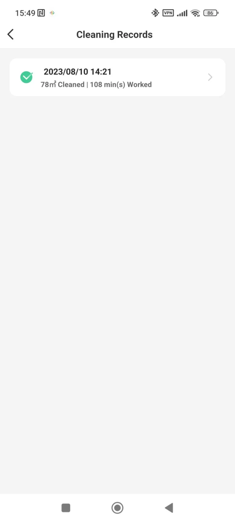 Ultenic D6S robotporszívó teszt 22