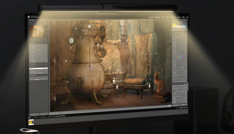 BlitzWolf BW-CML2 Air monitor lamp test