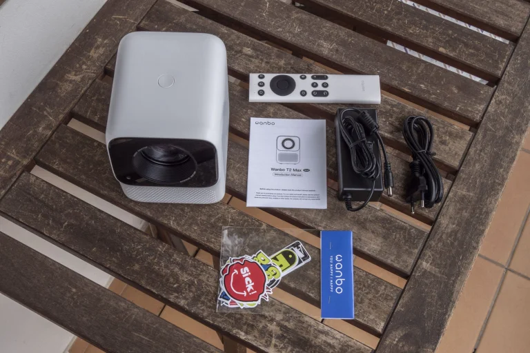 Wanbo T2 Max New projektor teszt 3