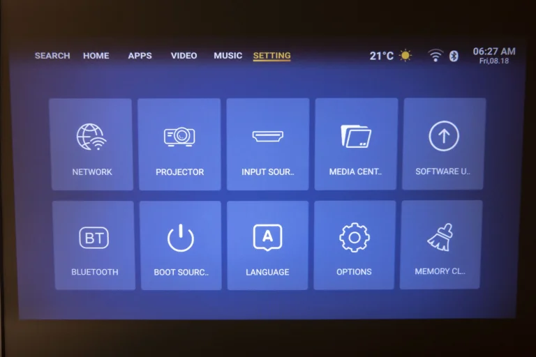 Wanbo T2 Max New projektor teszt 16