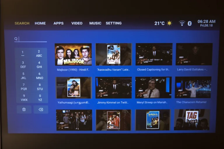 Wanbo T2 Max New projektor teszt 20