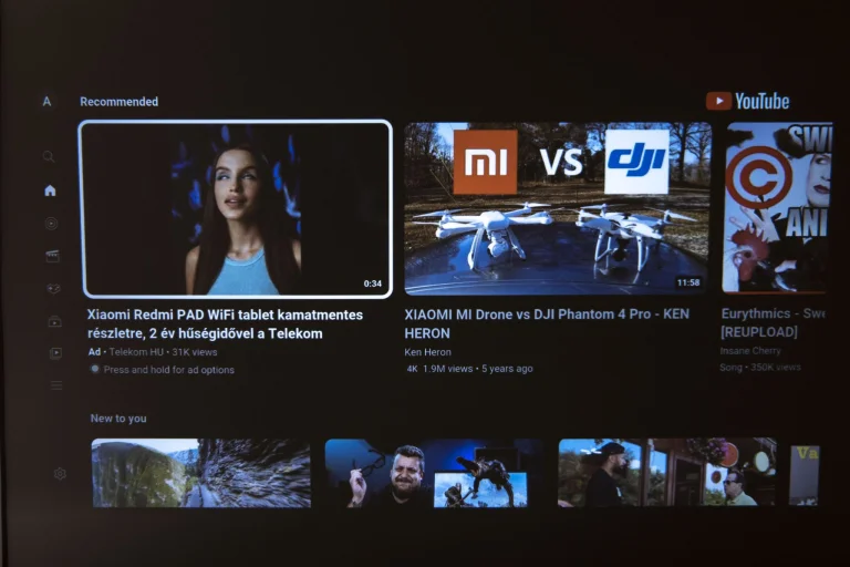 Wanbo T2 Max New projektor teszt 21