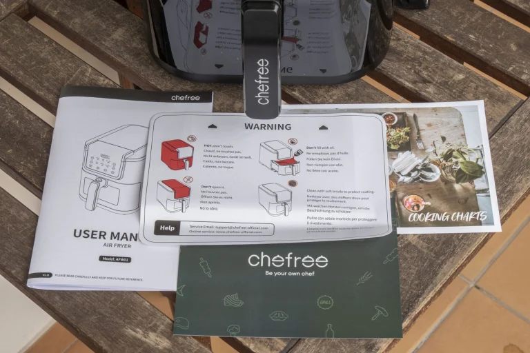 Chefree AFW01 fritőz teszt 3