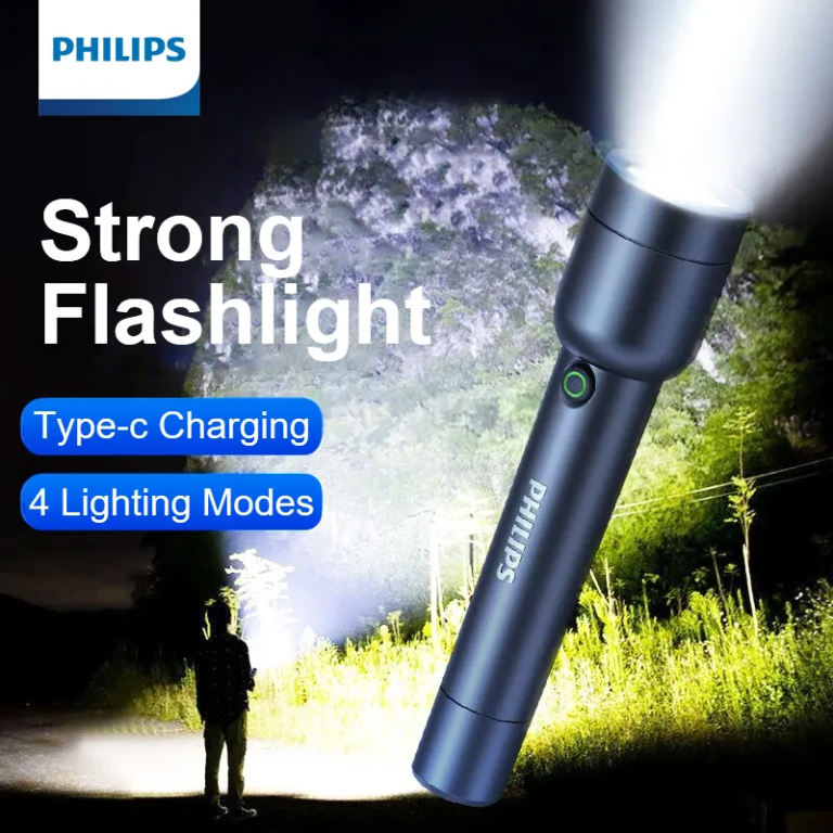 Párezerért vihetők a beépített aksis Philips zseblámpák 3