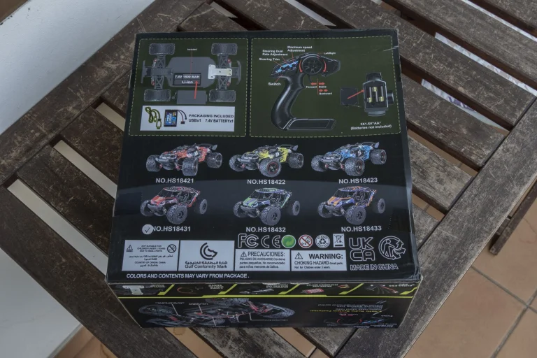 Test de voiture télécommandée sans balais Hospeed HS 18431 3