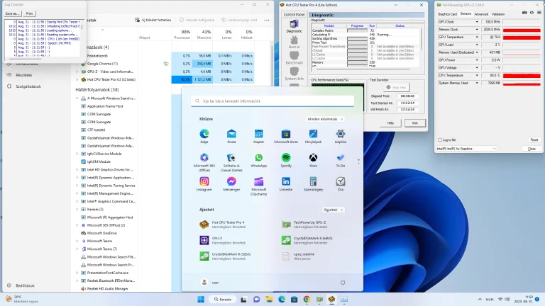 Bmax B7 Power mini PC teszt 17