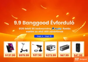 Hamarosan indul a 17. Banggood születésnap