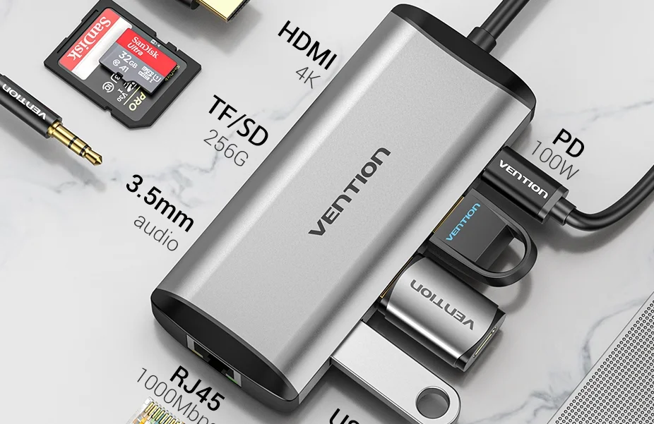 Jó áron vihetők a Vention hubok és dokkolók 1