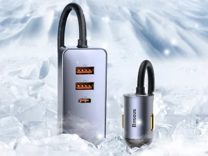 5 rugó a Baseus 120 wattos autós töltője