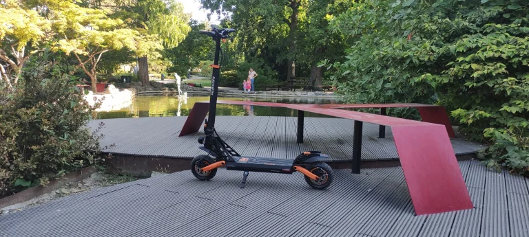 Prueba y análisis del patinete eléctrico Kukirin G2 Pro 42