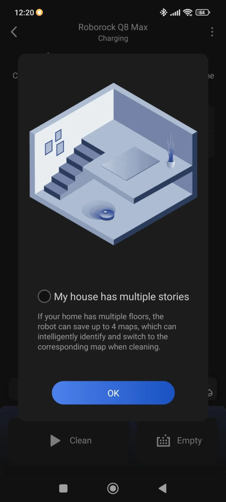 Prueba 8 del robot aspirador autovaciable Roborock Q19 Max+