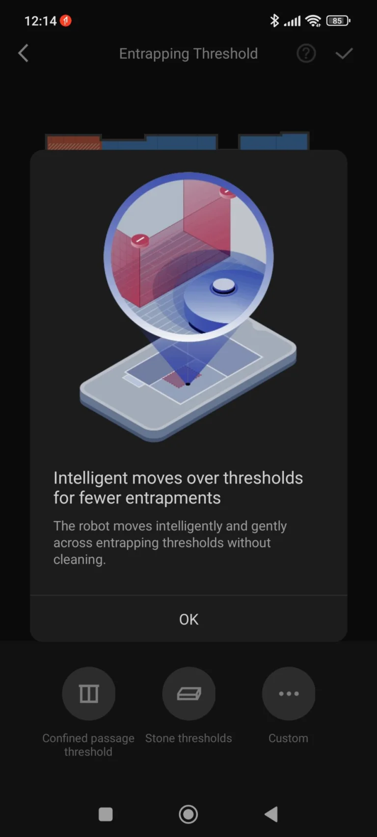 Prueba 8 del robot aspirador autovaciable Roborock Q21 Max+